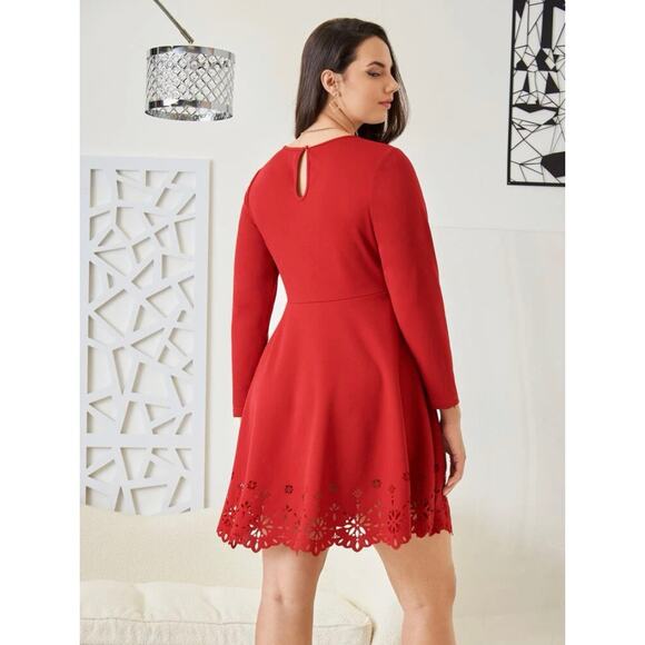 Laser Cut-Out Dress- Size 3XL - Picture 2 of 5